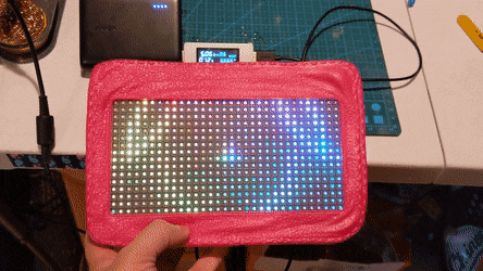 Project Mc2 Purse: a $6, durable 32x16px LED Screen